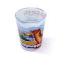 Shot Glass With a Camel and Jerusalem Scene