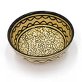 Armenian Ceramic ‘black And Beige’ Small Bowl Handmade