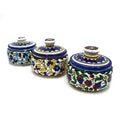 Set Of Armenian Ceramic Handmade Jars