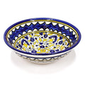 Flowers Armenian Ceramic Bowl Handmade