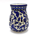 Armenian Ceramic Large Vase in Floral Style