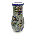 Armenian Ceramic Large Vase in Tabgha, Sea of Galilee Style