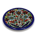 Handmade Armenian Ceramic Coaster From Jerusalem