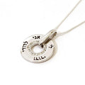 I’m My Beloved’s Pendant In Sterling Silver And Swarovski crystal