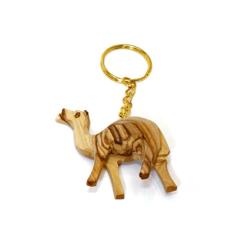 Hand Crafted Camel From Olive Wood
