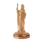 St. Joseph Sculpture Made from Olive Wood