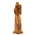 Virgin Mary with Child Sculpture Made from Olive Wood (The Holy Family)