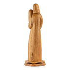Virgin Mary with Child Sculpture Made from Olive Wood (The Holy Family)