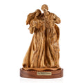 The Holy Family Sculpture Made from Olive Wood