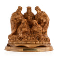 Nativity Scene Sculpture Made from Olive Wood