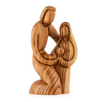 Holy Family Sculpture Made from Olive Wood