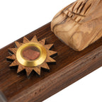Handcrafted Olive Wood Crucifix with Corpus – Jesus on the Cross Christian Wall Sculpture from the Holy Land