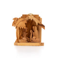 Nativity Scene Ornament With Olive Tree Bark