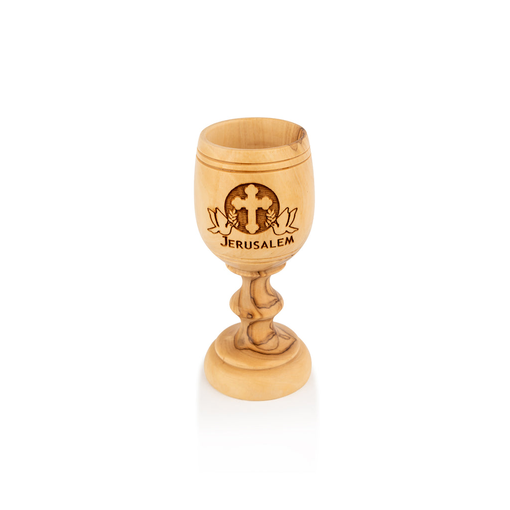 Handcrafted Olive Wood Lord’s Prayer Wall Cross with Holy Land Vials – Hanging Christian Devotional from Bethlehem